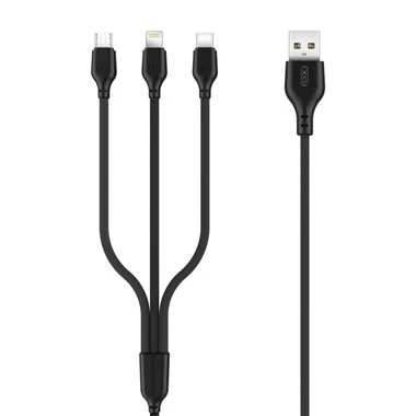 VC 75 stopinj, mehak in trpežen kabel USB 3 v 1 A